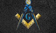 DNSEMP-C-370-SH-BK Masonic Lodge Shimmer Black